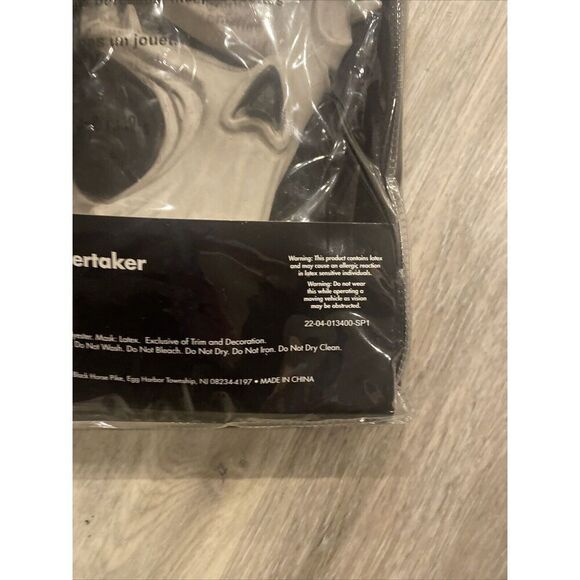 Spirit Halloween Skeleton Undertaker Child Youth Large 12-14 Kids Cosplay New - Picture 7 of 7